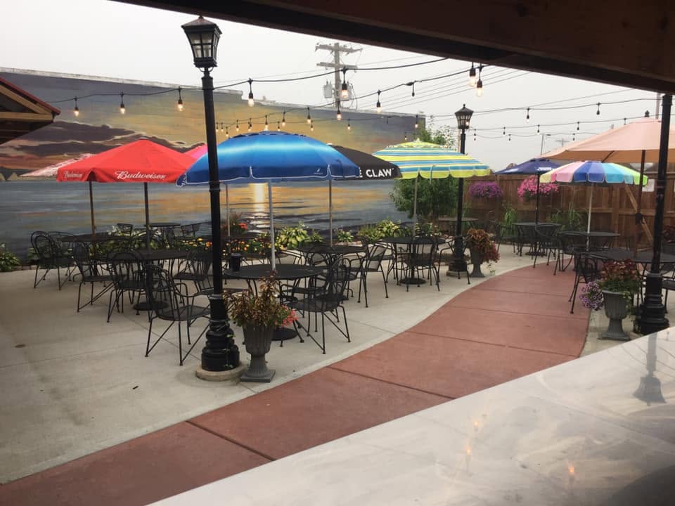 Patio at the Crofton Haymarket